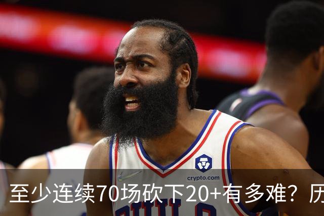 至少连续70场砍下20+有多难？历史仅6人做到，亚历山大独一档